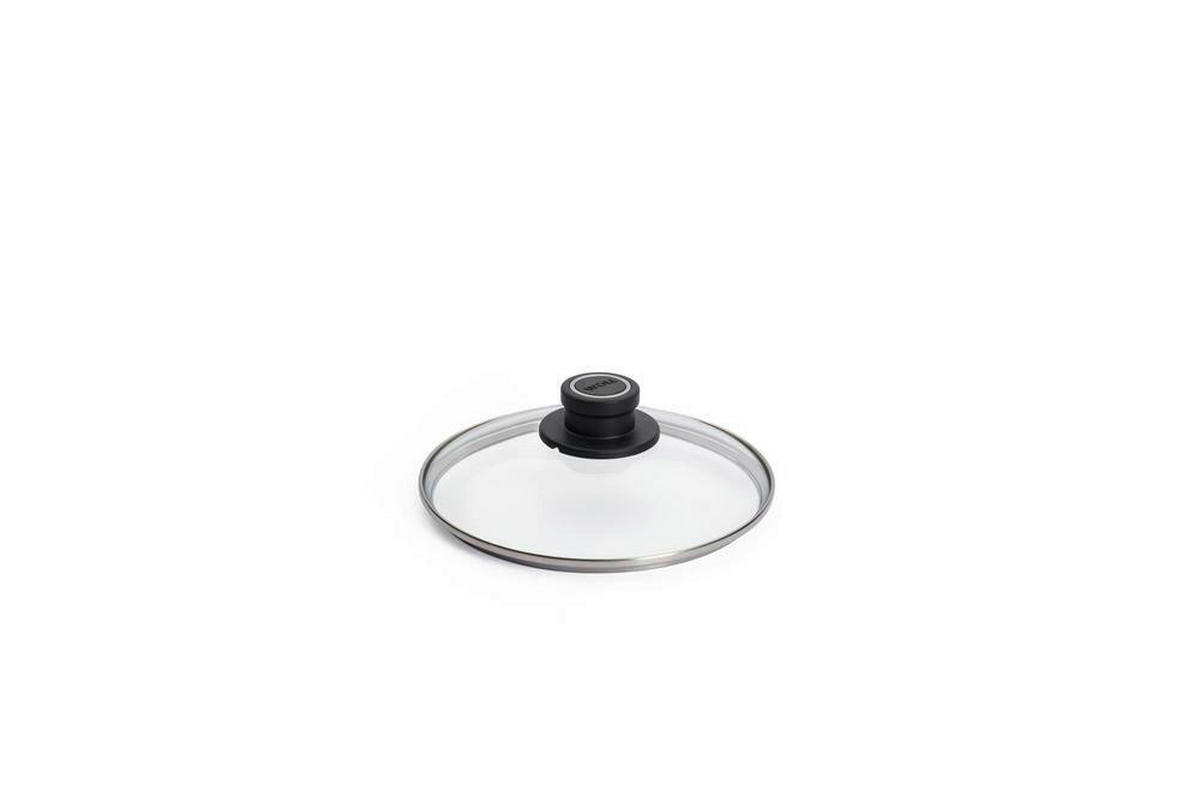 TOPFDECKEL  20 cm  - Transparent, Basics, Glas (20cm) - WOLL