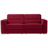 SCHLAFSOFA  in Bordeaux  - Bordeaux, KONVENTIONELL, Textil/Metall (202/86/92cm) - Sedda