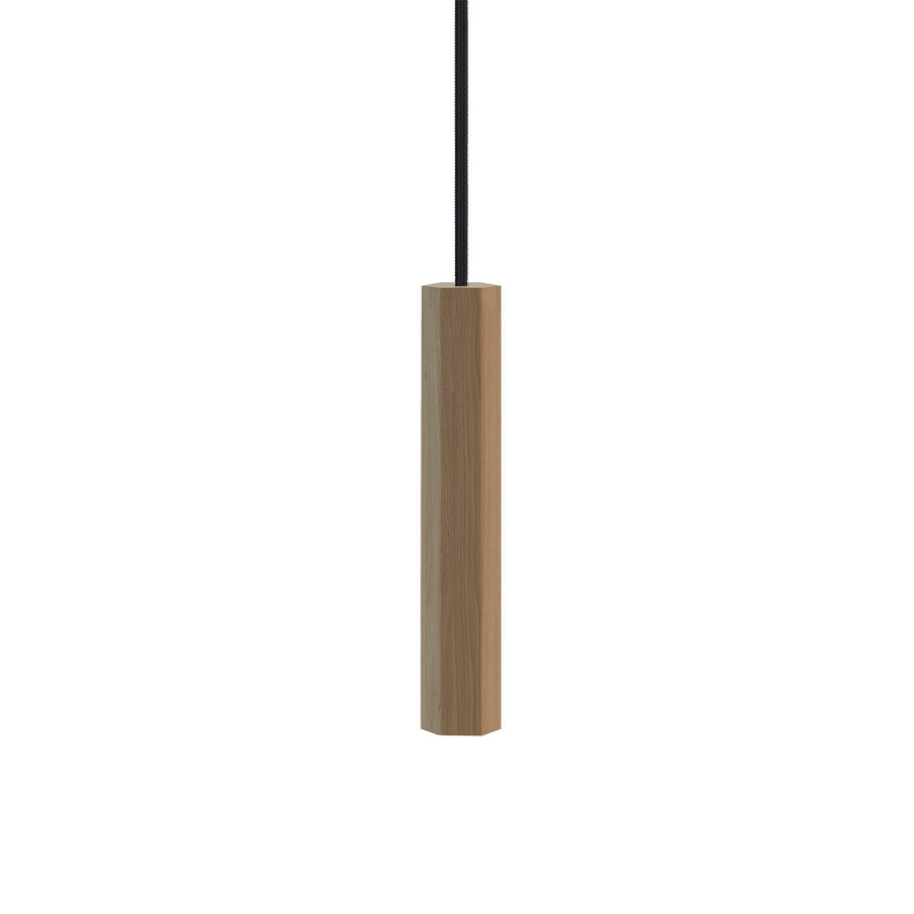 ZÁVESNÉ SVIETIDLO, GU10/40 W, 10/150 cm  - čierna/prírodná farba, Natur, drevo (10/150cm)