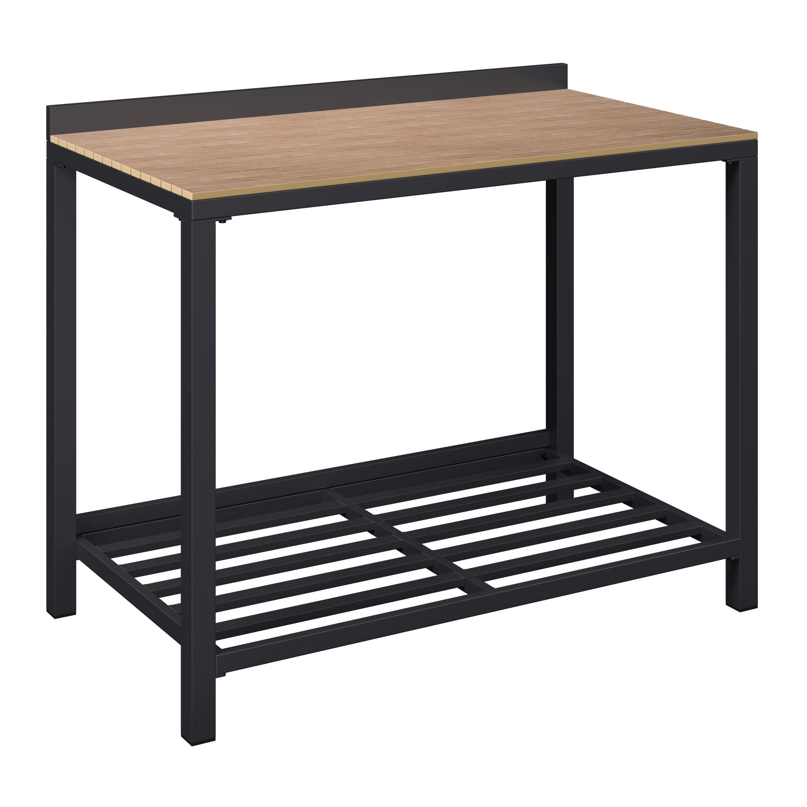 OUTDOORKÜCHE  - Anthrazit/Naturfarben, MODERN, Kunststoff/Metall (110/90/61cm) - Ambia Garden