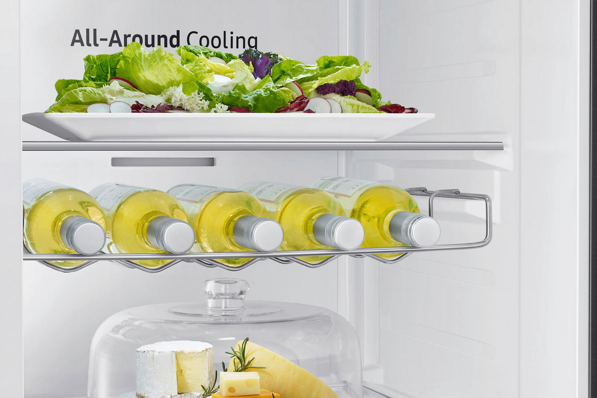 SIDE-BY-SIDE 91,2/178/71,6 cm RS65DG54R3S9EF  - Edelstahlfarben, Basics, Glas/Kunststoff (91,2/178/71,6cm) - Samsung