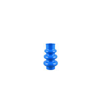 DEKOVASE  - Blau, Basics, Metall (17/30/17cm)