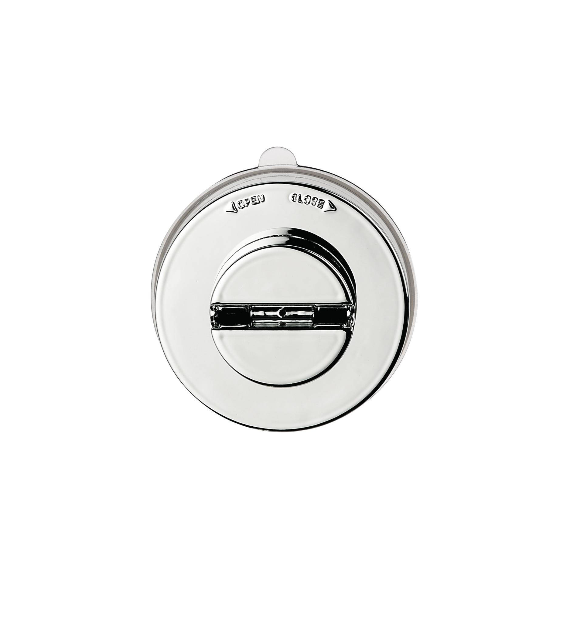 ADAPTER - Chromfarben, Basics, Kunststoff (6,5/6,5/3,2cm) - Sadena
