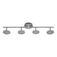 LED-SPOTLIGHT 82/17,5/13 cm   - kromfärg/nickelfärgad, Design, metall/plast (82/17,5/13cm) - Novel