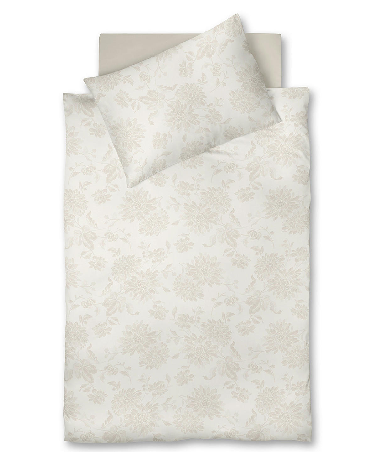 POSTELJNINA LECH 140/200 cm flanela bež  - bež, Konvencionalno, tekstil (140/200cm) - Fleuresse