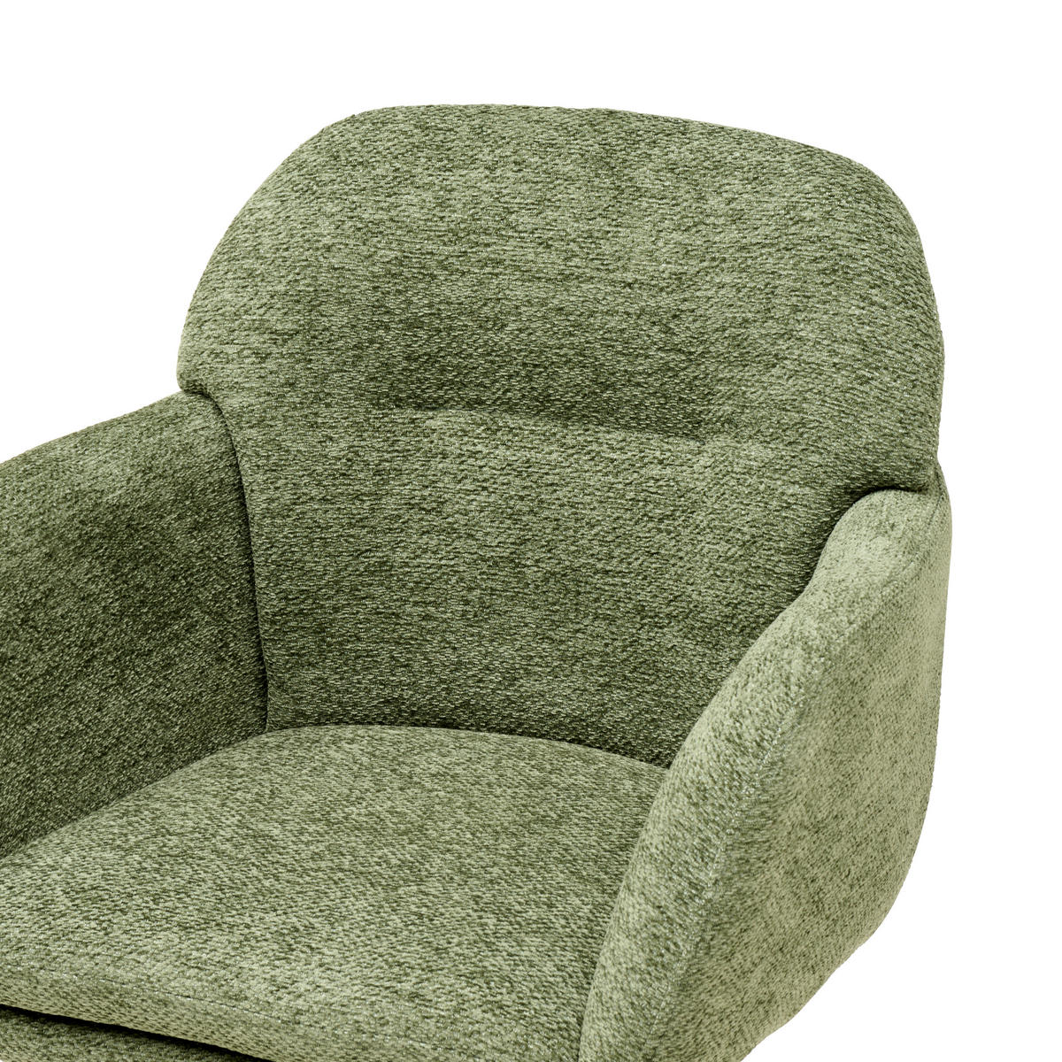 DREHSTUHL  in Webstoff Grün  - Schwarz/Grün, MODERN, Kunststoff/Textil (55/85-95/60cm) - MID.YOU