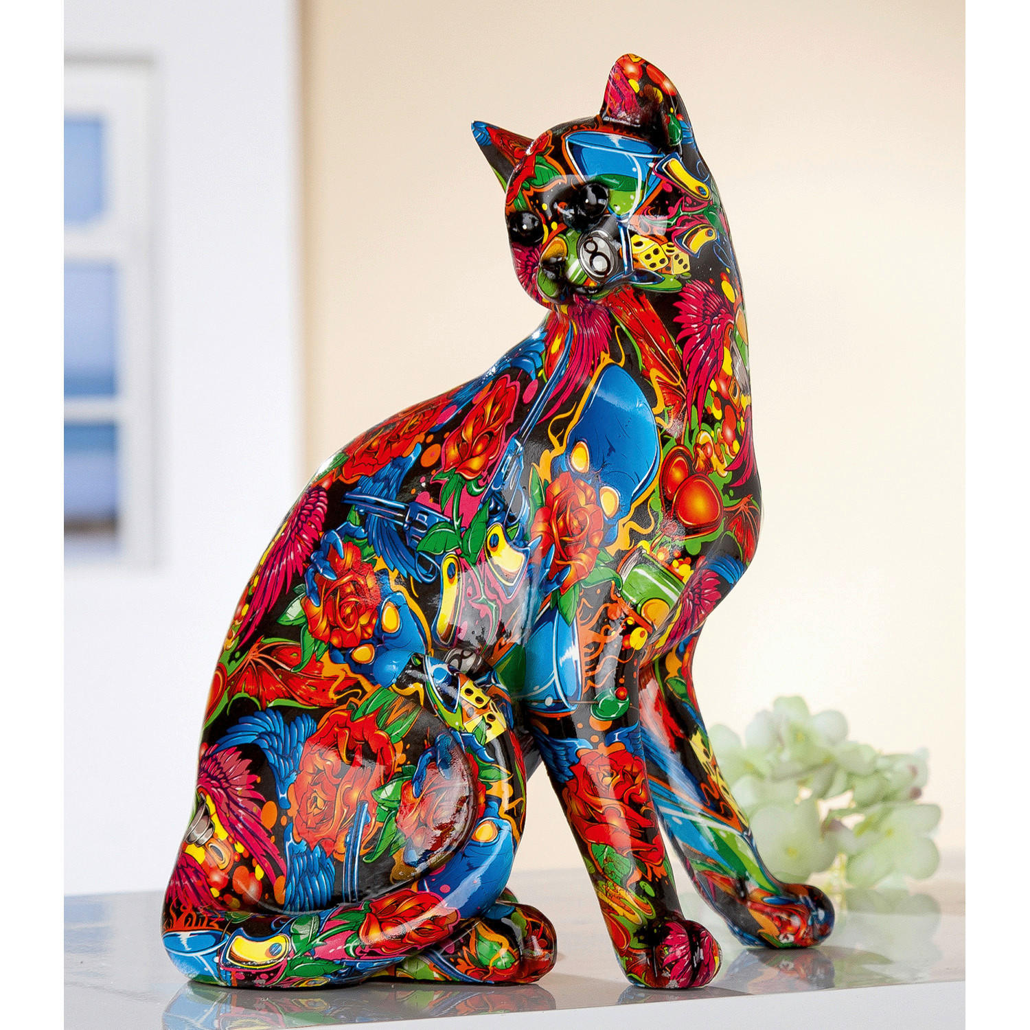 DEKOKATZE - Multicolor, Basics, Kunststoff (23/29/16cm)