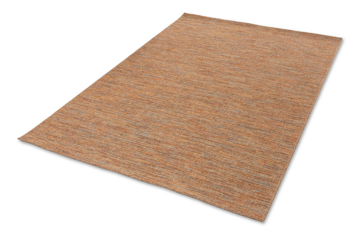 WEBTEPPICH  Wohnzimmer 120/180 cm Everest Terracotta rechteckig  - Terracotta, Basics, Kunststoff (120/180cm) - Schöner Wohnen