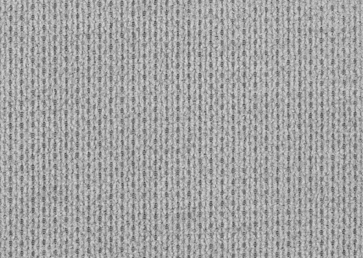 ECKSOFA in Mikrofaser Hellgrau  - Chromfarben/Hellgrau, Design, Textil/Metall (265/180cm) - Carryhome