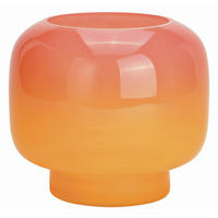 VASE  - Pink, Basics, Glas (15/14/15cm)