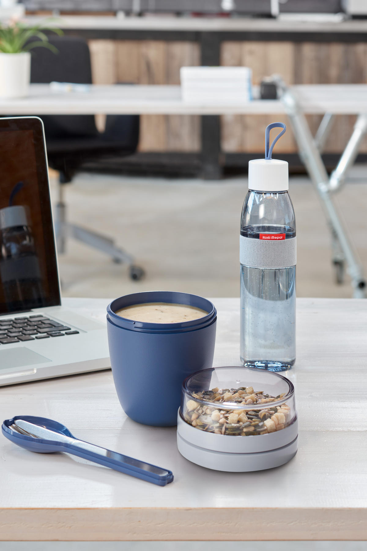 Lunchpot  - Dunkelblau, Basics, Kunststoff (0,5cm) - Mepal