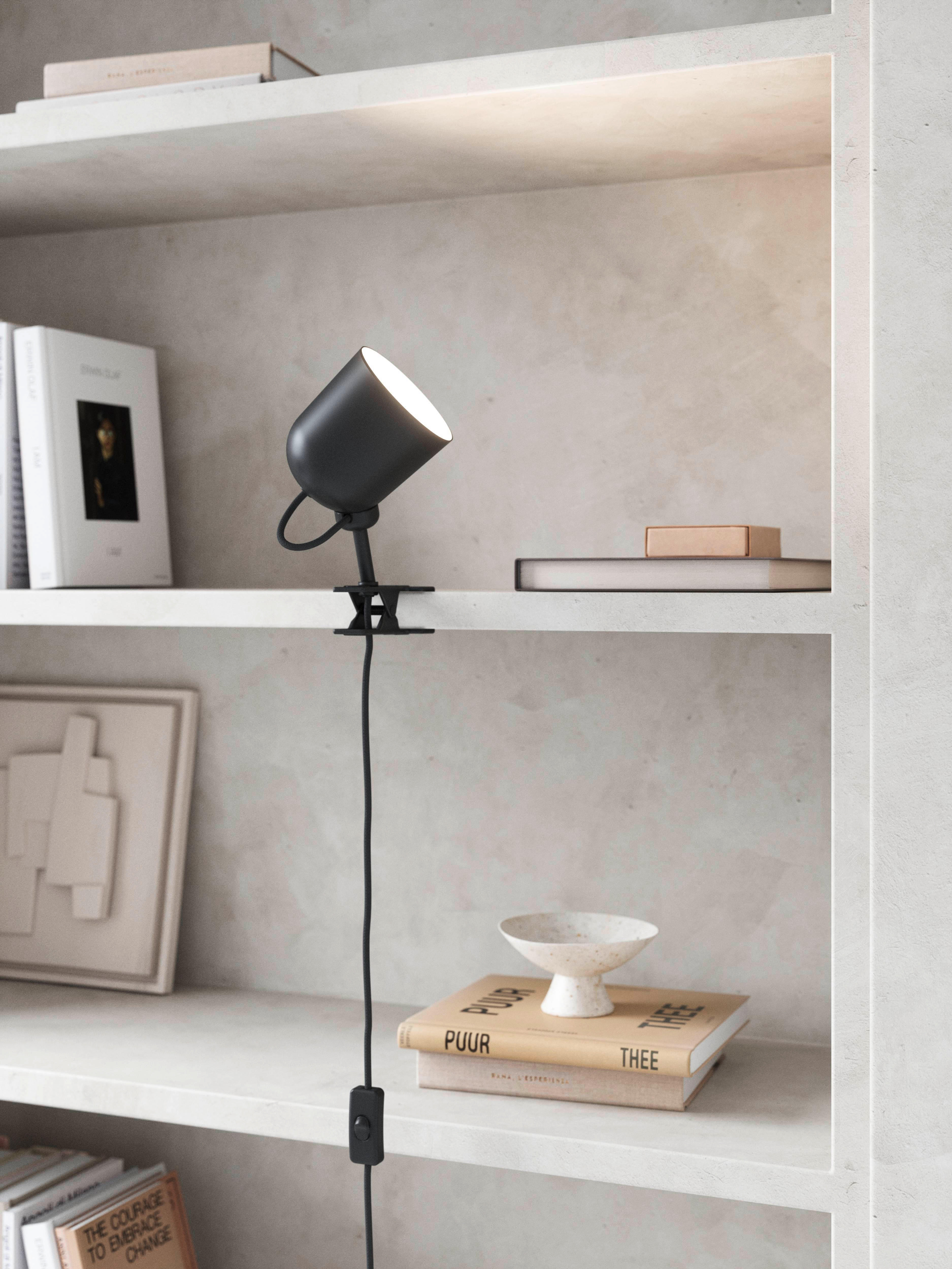SVÍTIDLO SE SVORKOU, 10/12,4 cm  - černá, Design, kov (10/12,4cm) - Nordlux