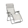 GARTEN-RELAXSESSEL Stahl  - Titanfarben/Hellgrau, Basics, Kunststoff/Textil (71/115/88cm) - Lafuma Mobilier
