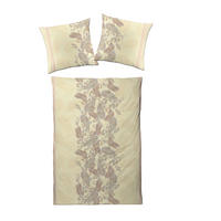 BETTWÄSCHE 2-teilig Atelier Makosatin 155/220 cm  - Gelb, Design, Textil (155/220cm) - Estella