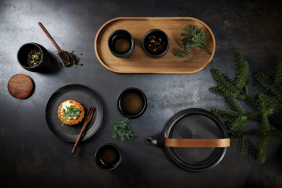 TEETASSE Japandi   - Schwarz, KONVENTIONELL, Keramik (7,7/8,3cm) - ASA