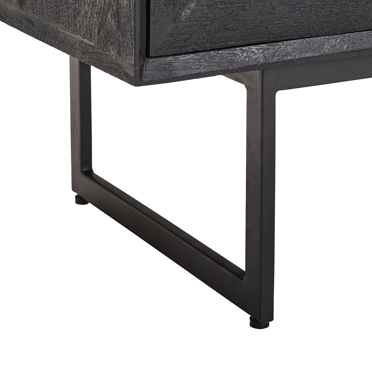 SIDEBOARD  in 180/80/40 cm  - Schwarz, Design, Holz/Metall (180/80/40cm) - Livetastic