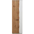 GARDEROBENSCHRANK Wildeiche lackiert Eichefarben, Weiß - Eichefarben/Schwarz, Design, Holz/Metall (61/200/36cm) - DIETER KNOLL