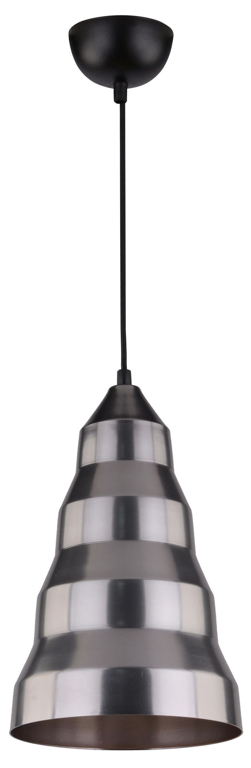 PENDELLAMPA Vesuvio 20/20/130 cm  - grå, Design, metall (20/20/130cm)