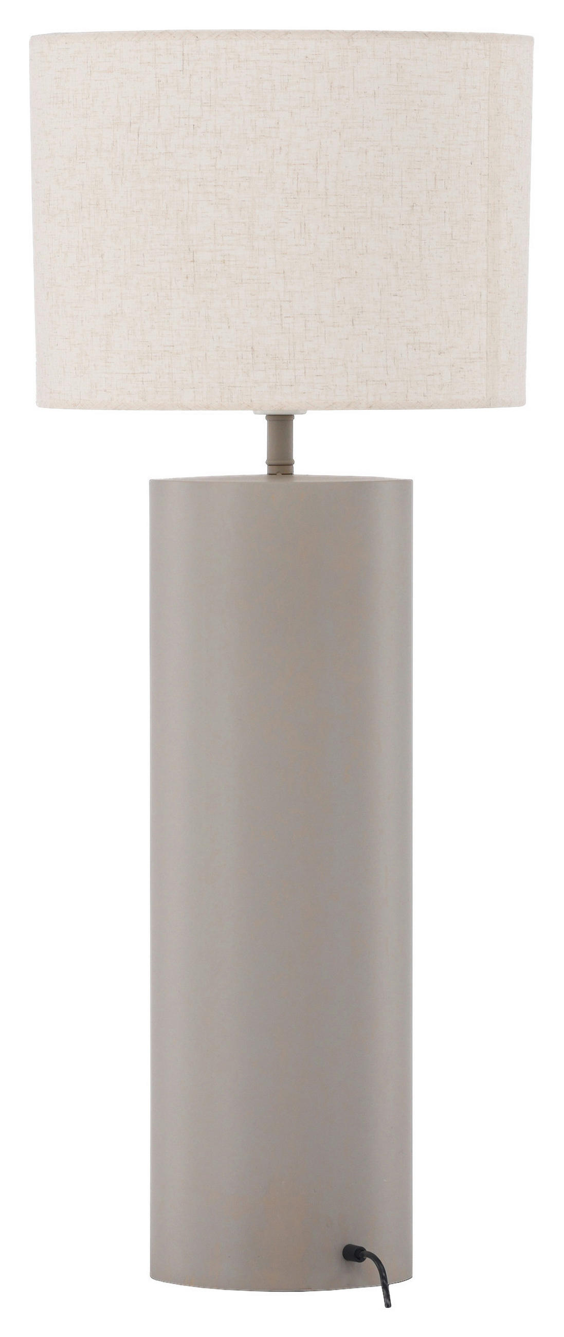 GOLVLAMPA  40/100/40 cm   - grå, Basics, textil (40/100/40cm) - P & B
