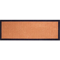 LÄUFER 60/180 cm Herringbone Schwarz, Beige  - Beige/Schwarz, Design, Kunststoff/Textil (60/180cm) - Grund