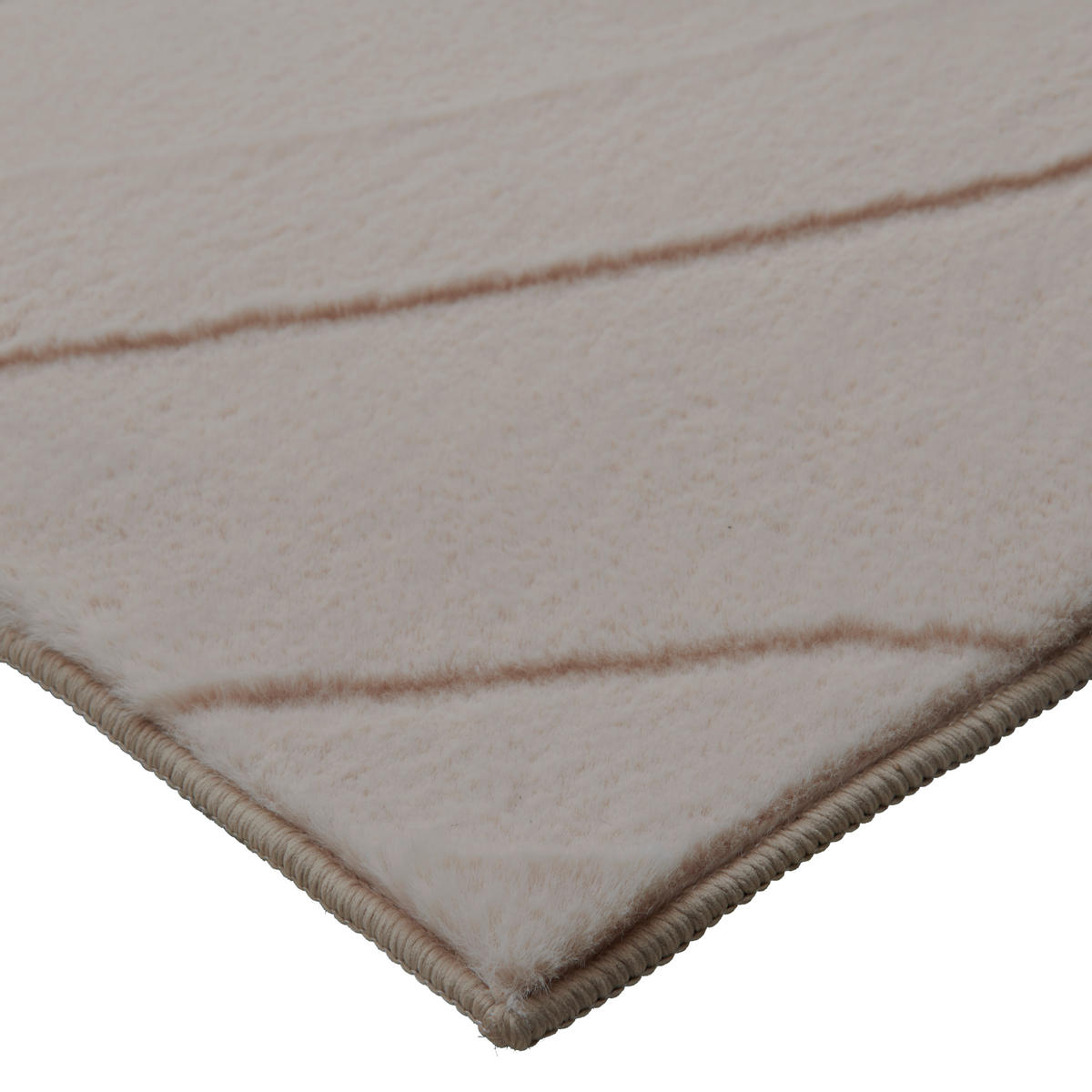 KOBEREC S VYSOKÝM VLASOM, 80/150 cm, béžová - béžová, Design, textil (80/150cm) - Novel