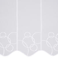 ZÁCLONA, priehľadné, 60 cm - biela, Konventionell, textil (60cm) - Esposa