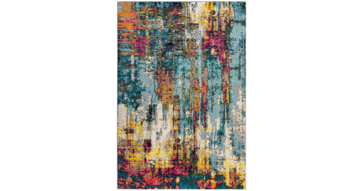 230x160 rechteckig gewebt Multicolor cm Teppich
