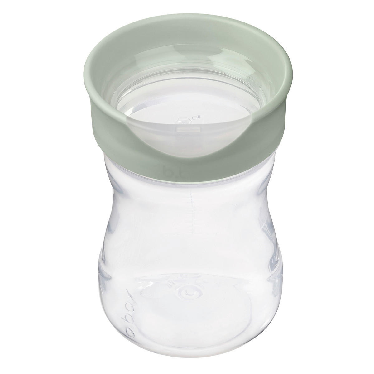 TRINKLERNBECHER-SET - Salbeigrün, Basics, Kunststoff (12/14/7cm)