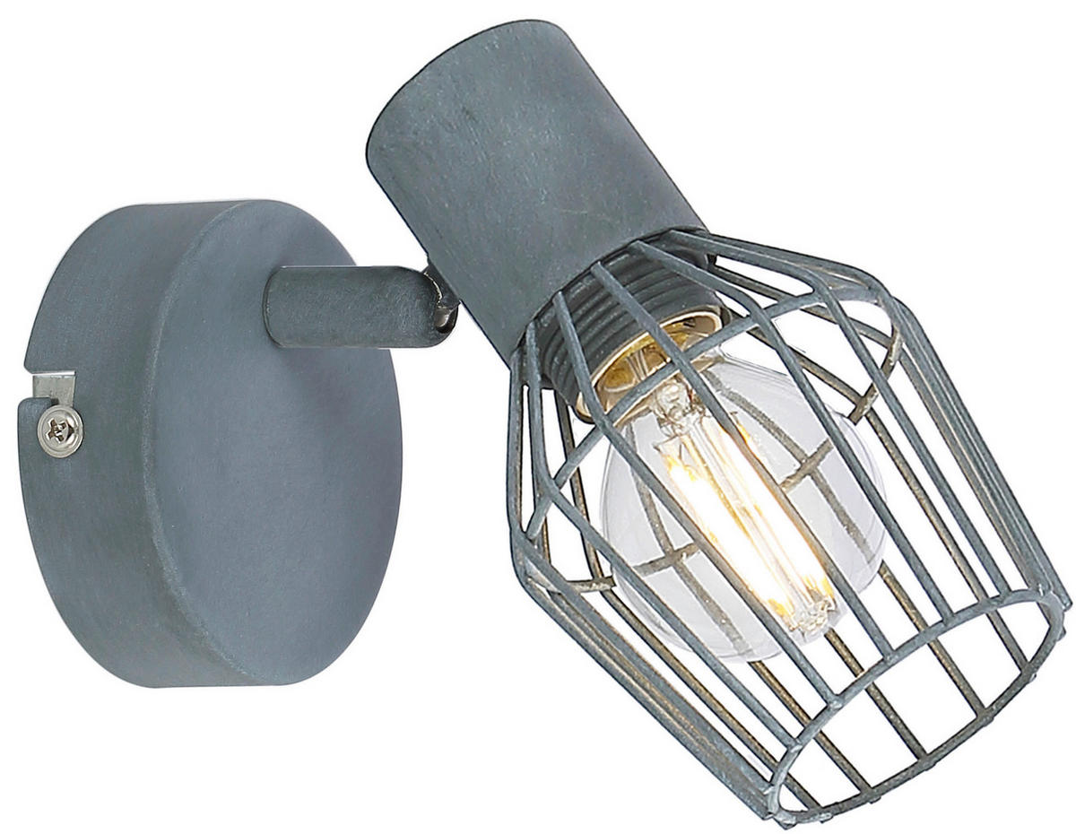 WANDSTRAHLER 7.5/14/13 cm   - Grau, Basics, Metall (7.5/14/13cm)