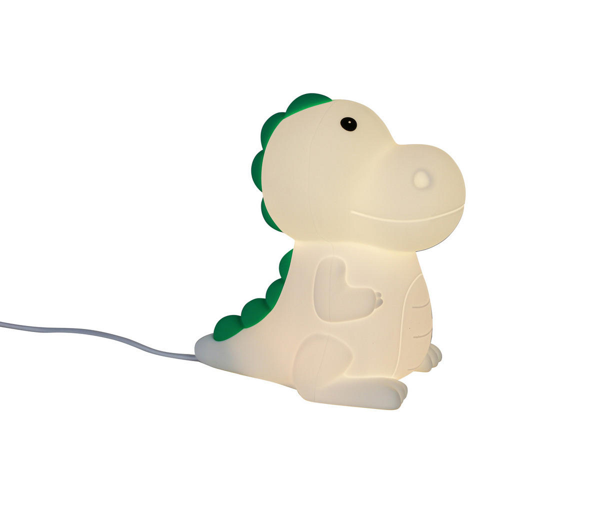 NOĆNO SVETLO - bela, Trendi, plastika (8,5/13,5/13,8cm) - Novel