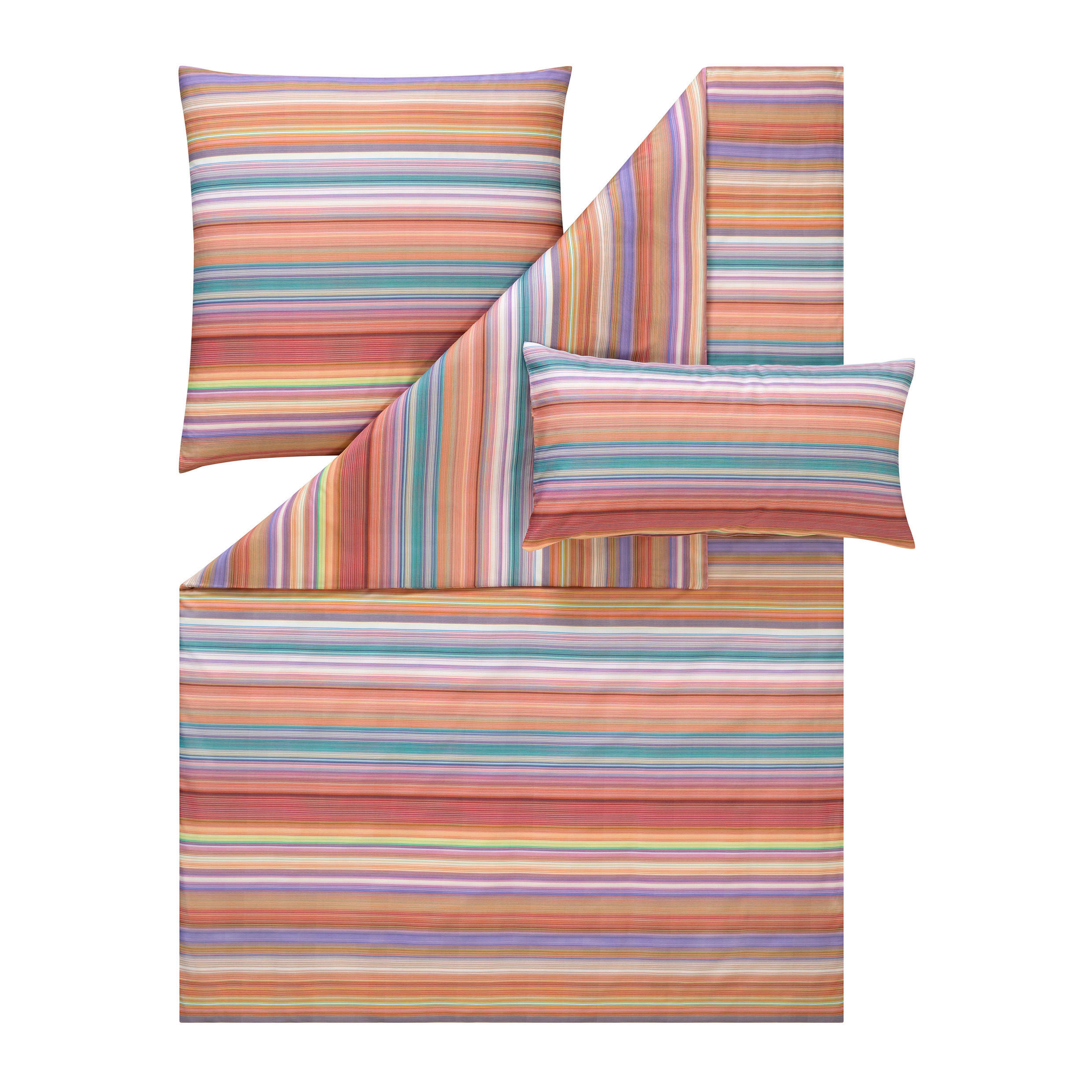 BETTWÄSCHE Atelier 135/200 cm  - Multicolor, Design, Textil (135/200cm) - Estella