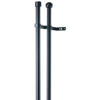 GARNIŠNA SET crna, metal - crna, Osnovno, metal (200-360cm)