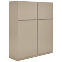 HIGHBOARD Bern 119,5/143/40 cm  - Beige, Design, Holzwerkstoff (119,5/143/40cm) - MID.YOU