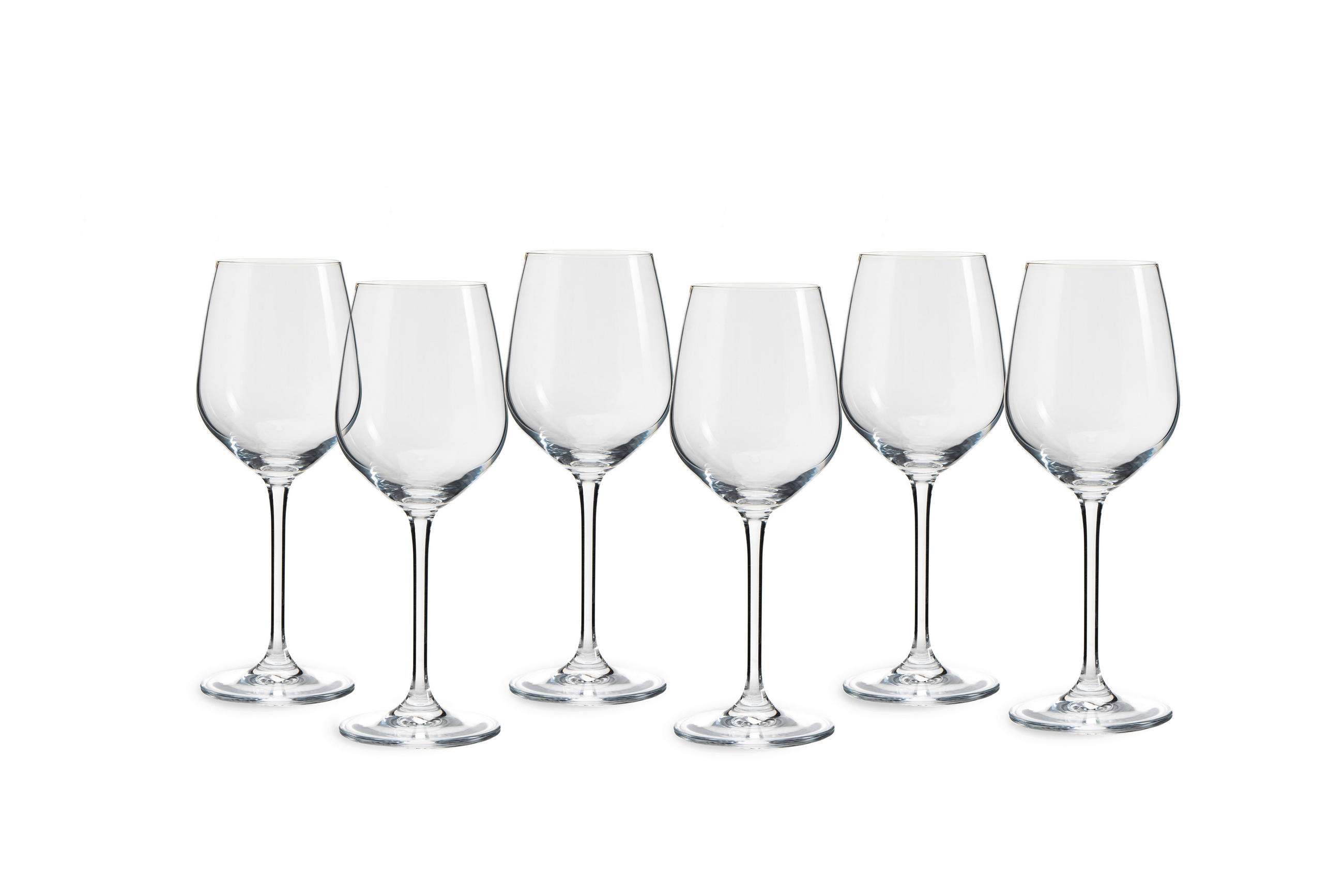 GLÄSERSET  6-teilig  - Transparent, Basics, Glas (8,3/21,5cm) - Echtwerk