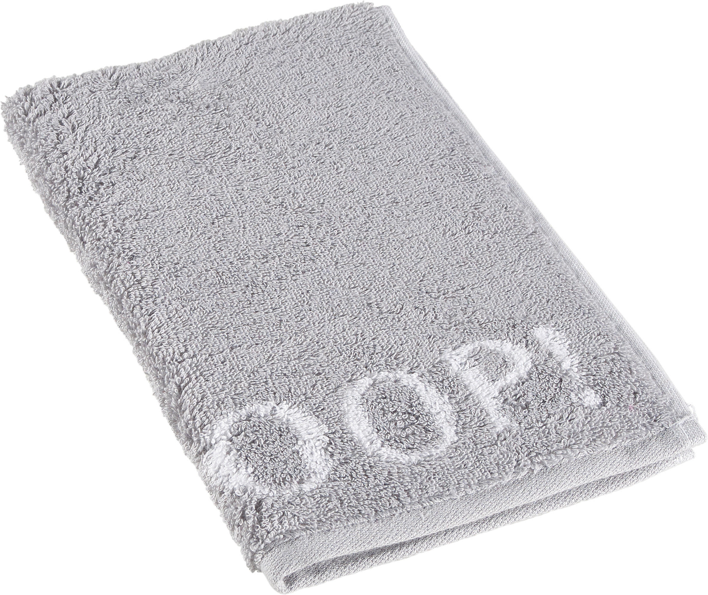 RUČNÍK PRO HOSTY, 30/50 cm, barvy stříbra - barvy stříbra, Design, textil (30/50cm) - Joop!