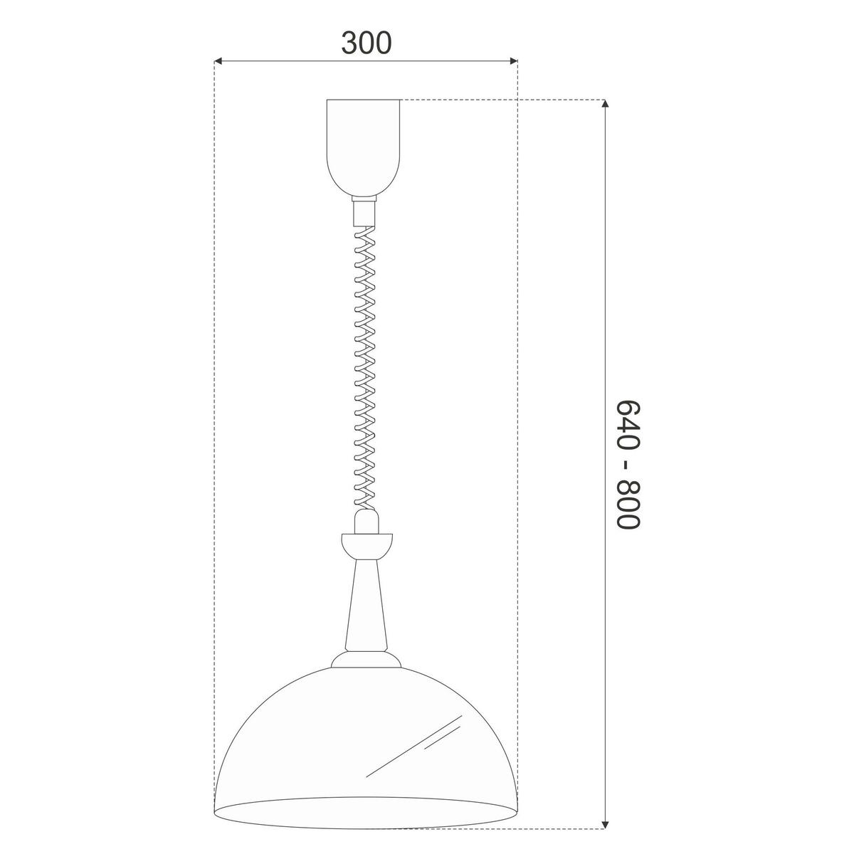 HÄNGELEUCHTE 30/64 cm  - Silberfarben, KONVENTIONELL (30/64cm)