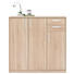 KOMMODE 106/110/36 cm - Silberfarben/Schwarz, KONVENTIONELL, Holzwerkstoff/Metall (106/110/36cm) - Xora KOMMODE 106/110/36 cm - Silberfarben/Schwarz, KONVENTIONELL, Holzwerkstoff/Metall (106/110/36cm) - Xora