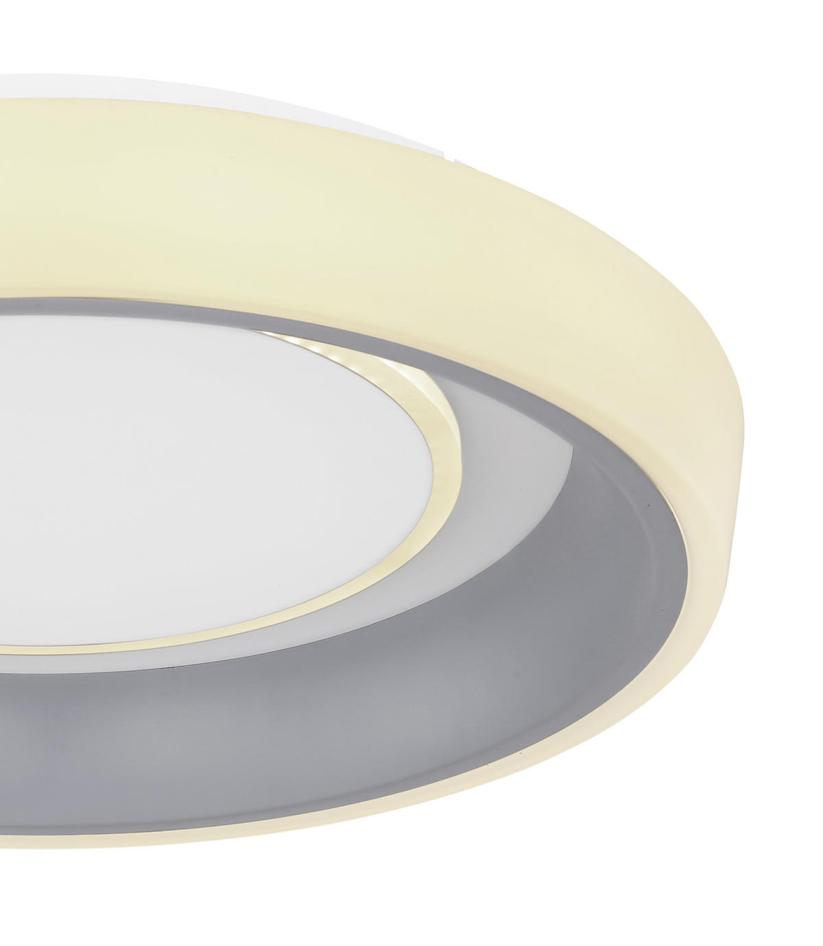 LED-TAKLAMPA Tabano 46 W 50/9,5 cm  - vit/opal, Basics, metall/plast (50/9,5cm) - Globo