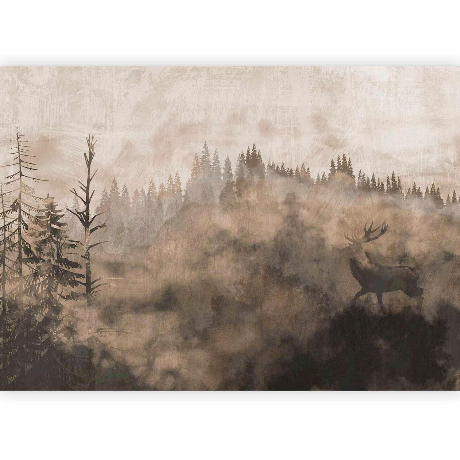 FOTOTAPETE  - Braun/Grau, LIFESTYLE, Textil (300/210cm) - Artanova