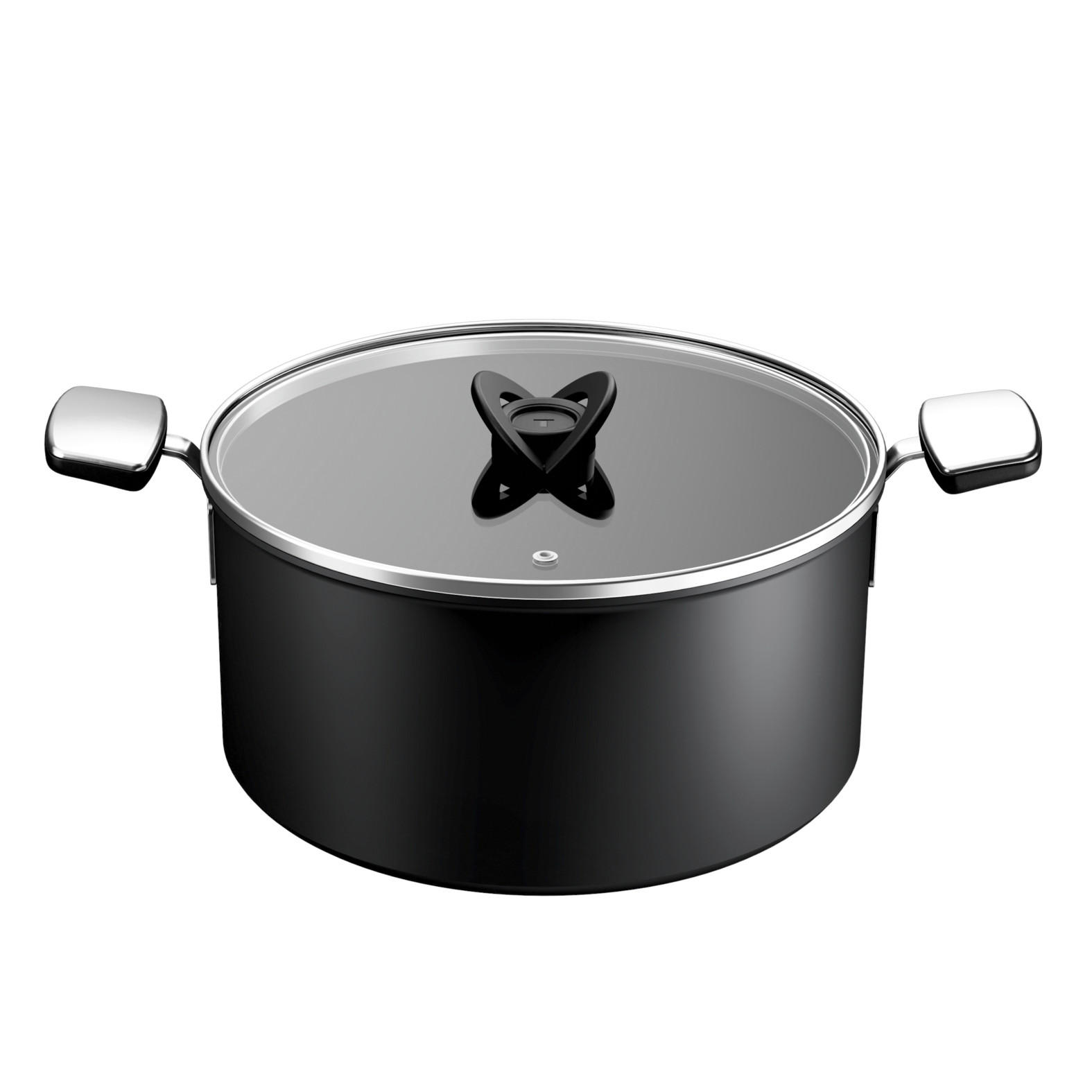 ŠERPA ZA SPORO KUVANJE Tefal Excellence+   - crna, Osnovno, metal (28cm) - Tefal