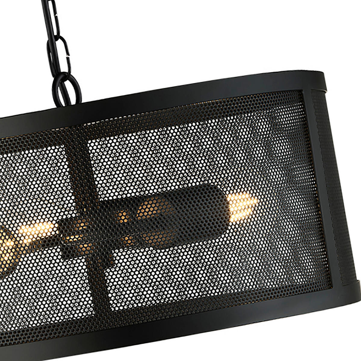 SVJETILJKA VISEĆA  45/150 cm      Fishnet  - crna, Lifestyle, metal (45/150cm)