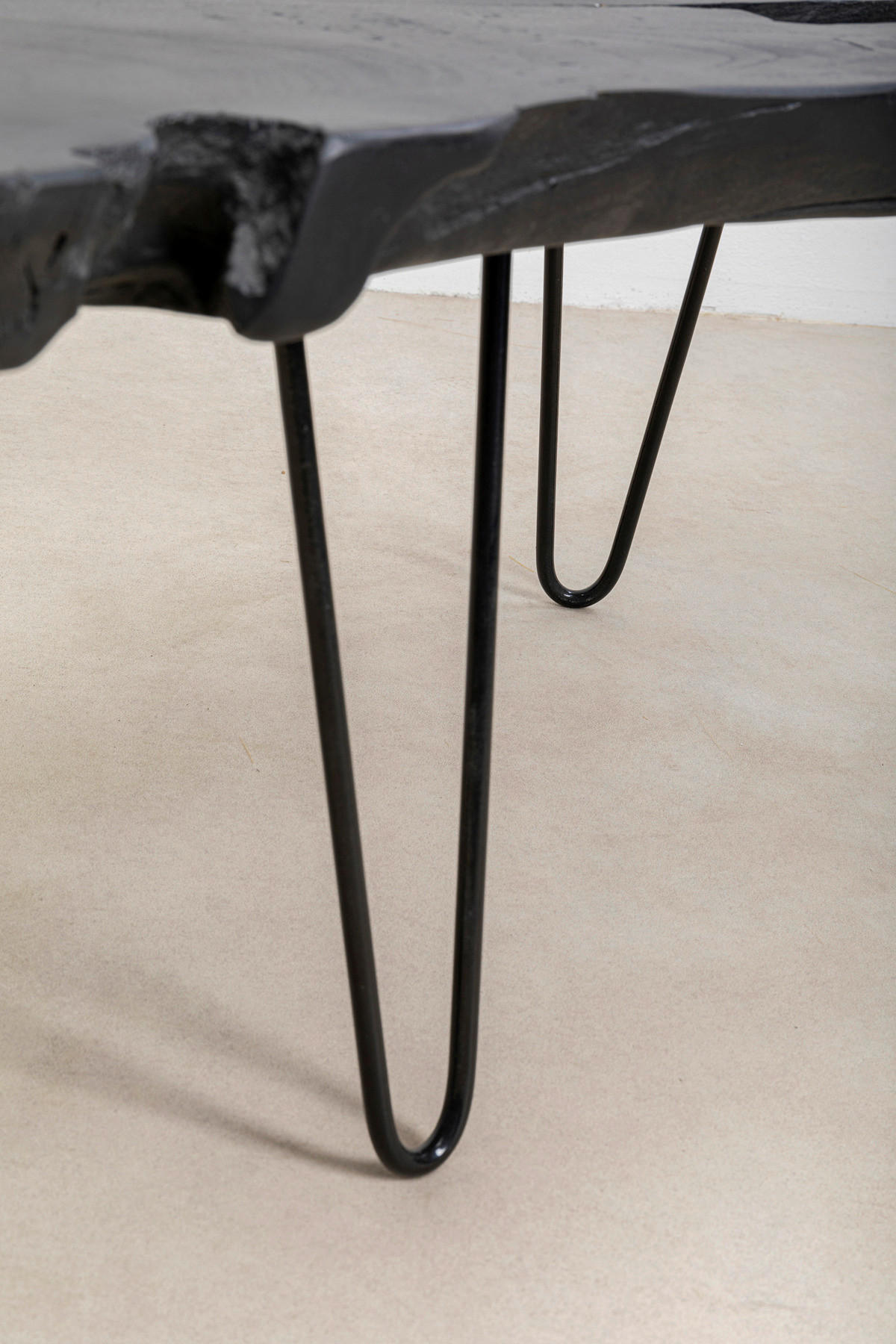 COUCHTISCH in Holz, Metall 100/40/40 cm  - Schwarz, Design, Holz/Metall (100/40/40cm) - Ambia Home