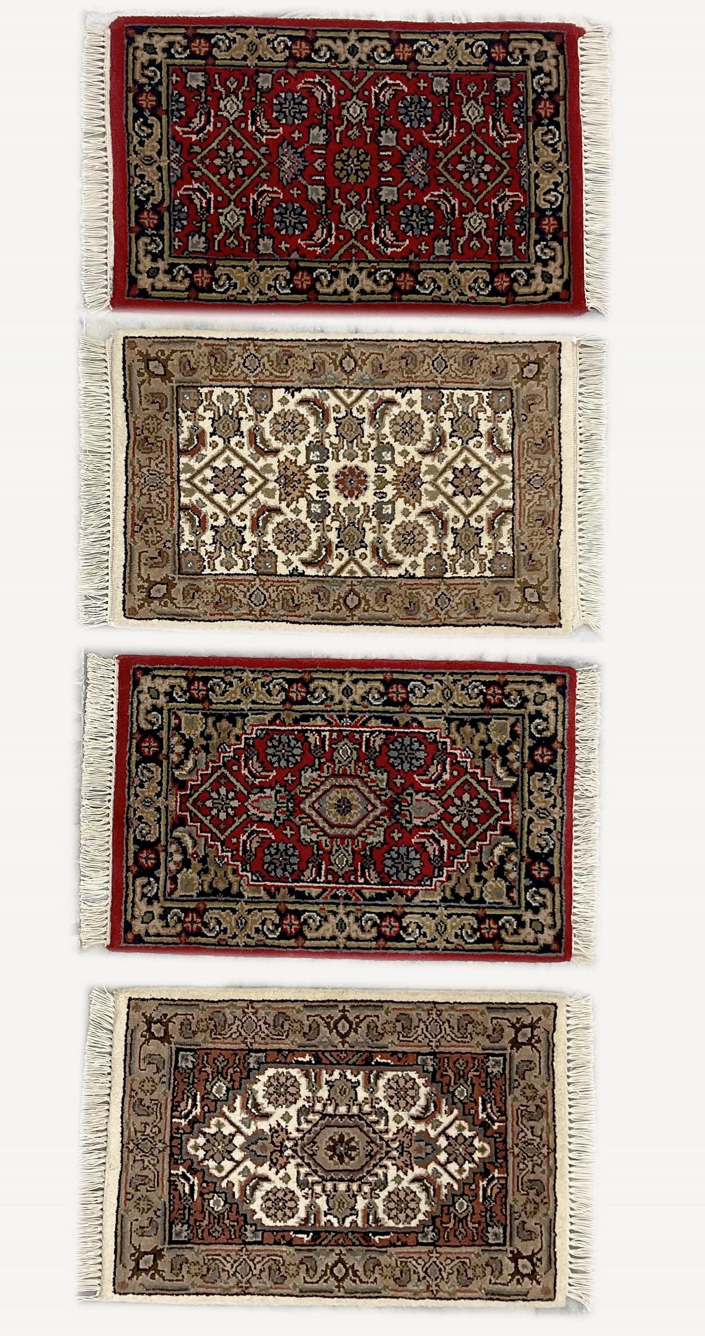 ORIENTTEPPICH 40/60 cm HERATI PUSHTIES Braun, Creme, Rot  - Rot/Creme, LIFESTYLE, Textil (40/60cm) - Cazaris