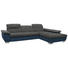WOHNLANDSCHAFT in Textil Blau, Grau - Chromfarben/Blau, Design, Textil/Metall (297/204cm) - Xora WOHNLANDSCHAFT in Textil Blau, Grau - Chromfarben/Blau, Design, Textil/Metall (297/204cm) - Xora