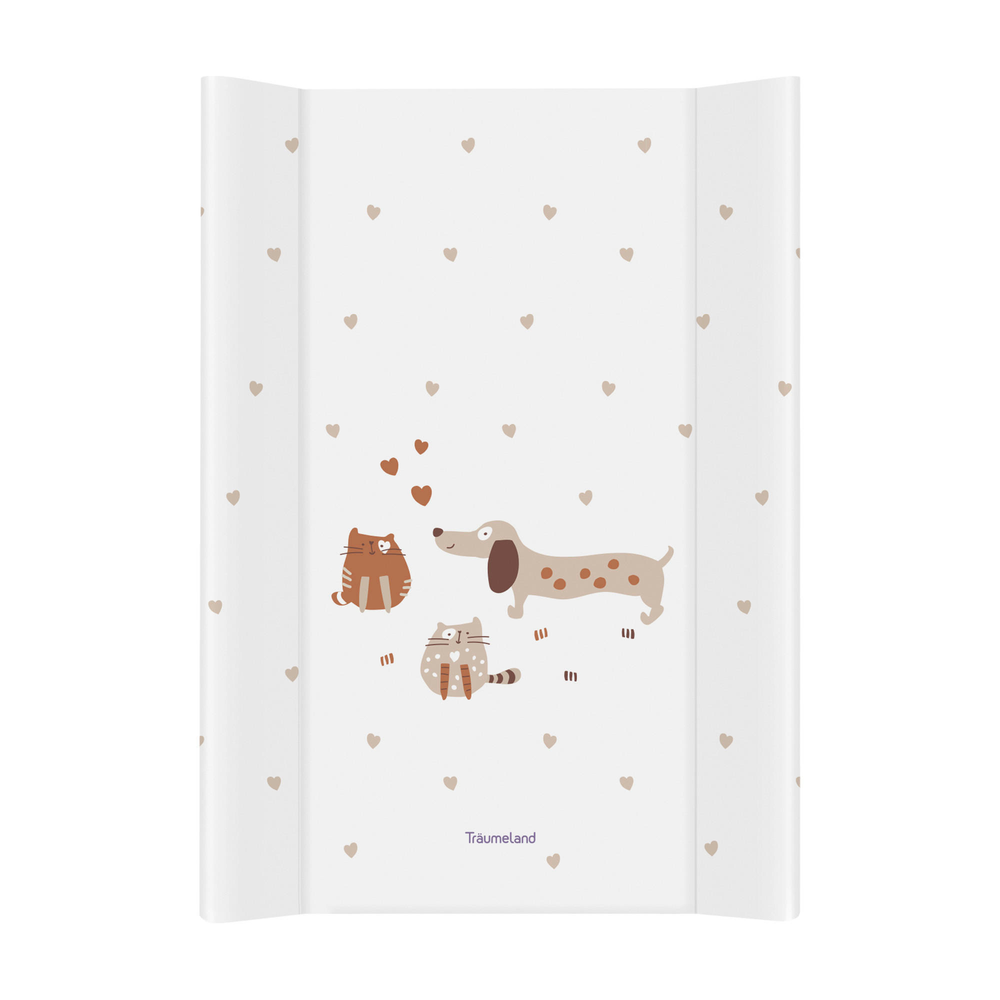 WICKELAUFLAGE Cats & Dogs  - Multicolor, Basics, Kunststoff (50/70/5cm) - Träumeland