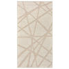 FLACHWEBETEPPICH 80/150 cm LIVING-URBAN, waschbar Honig, Beige  - Beige/Honig, Design, Kunststoff/Textil (80/150cm) - Lindorug