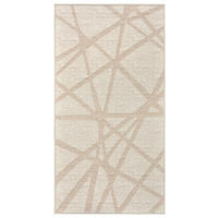 KOBEREC TKANÝ NA PLOCHO, 80/150 cm, medová, béžová - medová/béžová, Design, textil/plast (80/150cm) - Lindorug