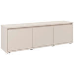 GARDEROBENBANK Liv  in 145,1/50,1/33,8 cm  - Kaschmir/Schwarz, KONVENTIONELL, Holzwerkstoff (145,1/50,1/33,8cm) - Xora