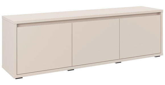 GARDEROBENBANK Liv  in 145,1/50,1/33,8 cm  - Kaschmir/Schwarz, KONVENTIONELL (145,1/50,1/33,8cm) - Xora