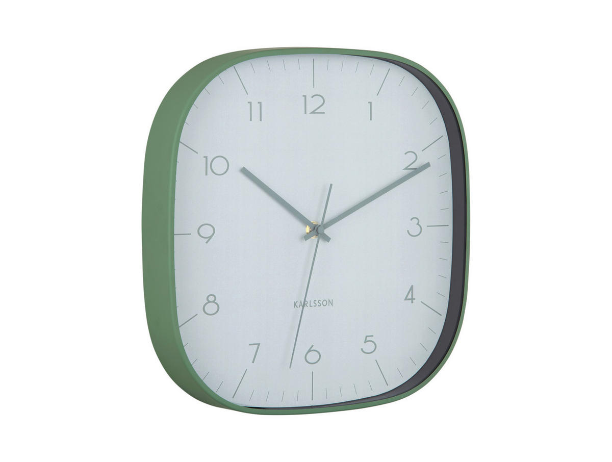 WANDUHR Grato Grün  - Grün, Basics, Metall (29cm) - Karlsson